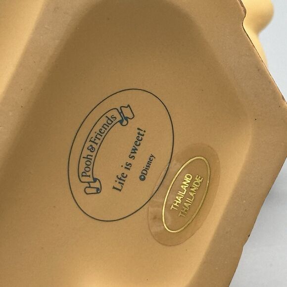 Vtg Disney Pooh and Friends Winnie the Pooh Figurine Life Is Sweet Hunny Pot - Picture 3 of 16